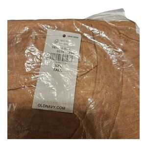 Old Navy Pinkish Tan T-Shirt XXL Tall New With Tags Still In Package